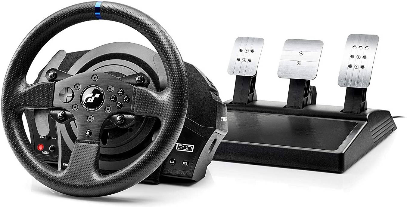 Thrustmaster T300 RS GT Racing Wheel for PS4 and PC - Supersell 