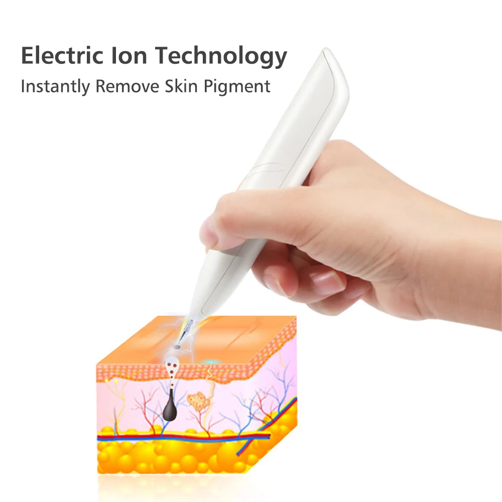 Mini Laser Plasma Pen Portable Freckle Removal Machine Skin Face Wart Tag Remover Tool Household Black Dots Tattoo Remover - Supersell