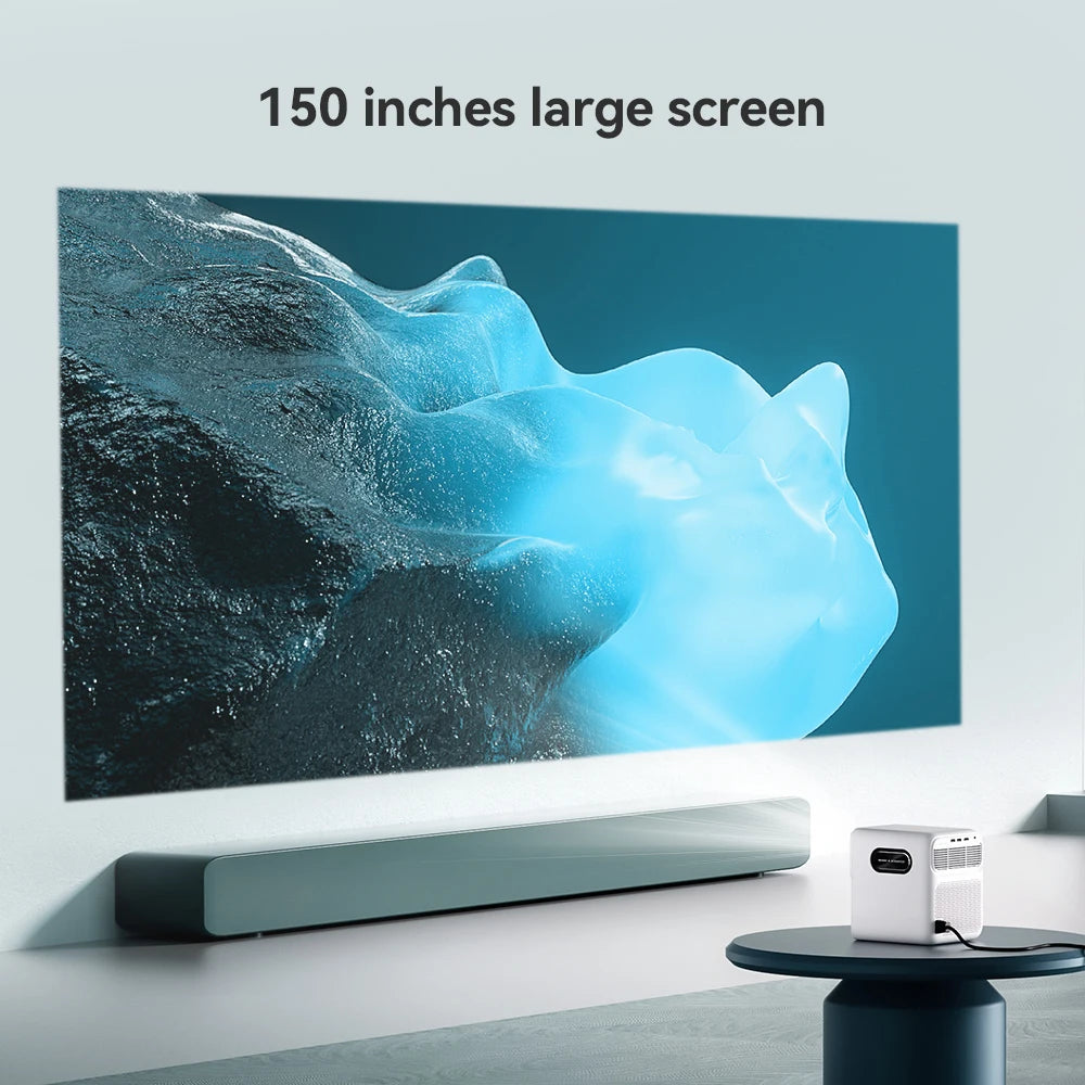 Wanbo Mozart 1 Android 9.0 2K 4K Projetor 1080P Full HD Portable Projector WIFI 6 2+32GB Auto-Focus For Smart Home Video Theater - Supersell