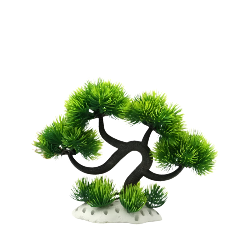 Aquarium Ornaments Simulation Plants Fish Tank Landscaping Decorations Plastic Water Plants Flowers Trees Rocks Accessories - Supersell 