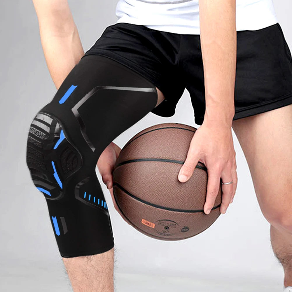 Knee Brace Compression Support Shockproof Knee Pads Sleeve for Running Arthritis Joint Pain Relief Men Women - Supersell 