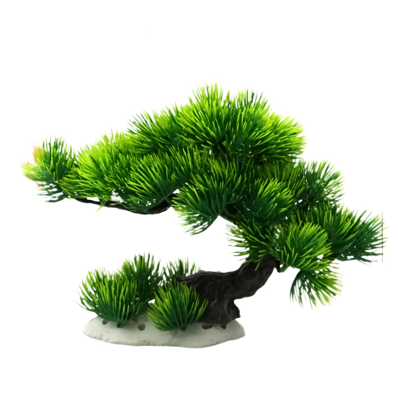 Aquarium Ornaments Simulation Plants Fish Tank Landscaping Decorations Plastic Water Plants Flowers Trees Rocks Accessories - Supersell 