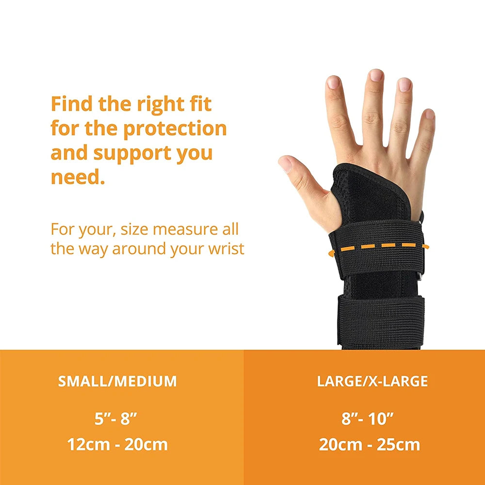 Carpal Tunnel Wrist Brace for Women and Men Wrist Splint for Hand and Wrist Support and Tendonitis Arthritis Pain Relief - Supersell 