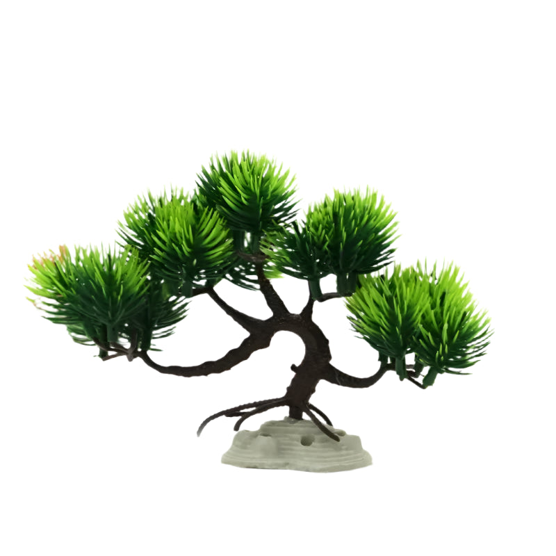 Aquarium Ornaments Simulation Plants Fish Tank Landscaping Decorations Plastic Water Plants Flowers Trees Rocks Accessories - Supersell 