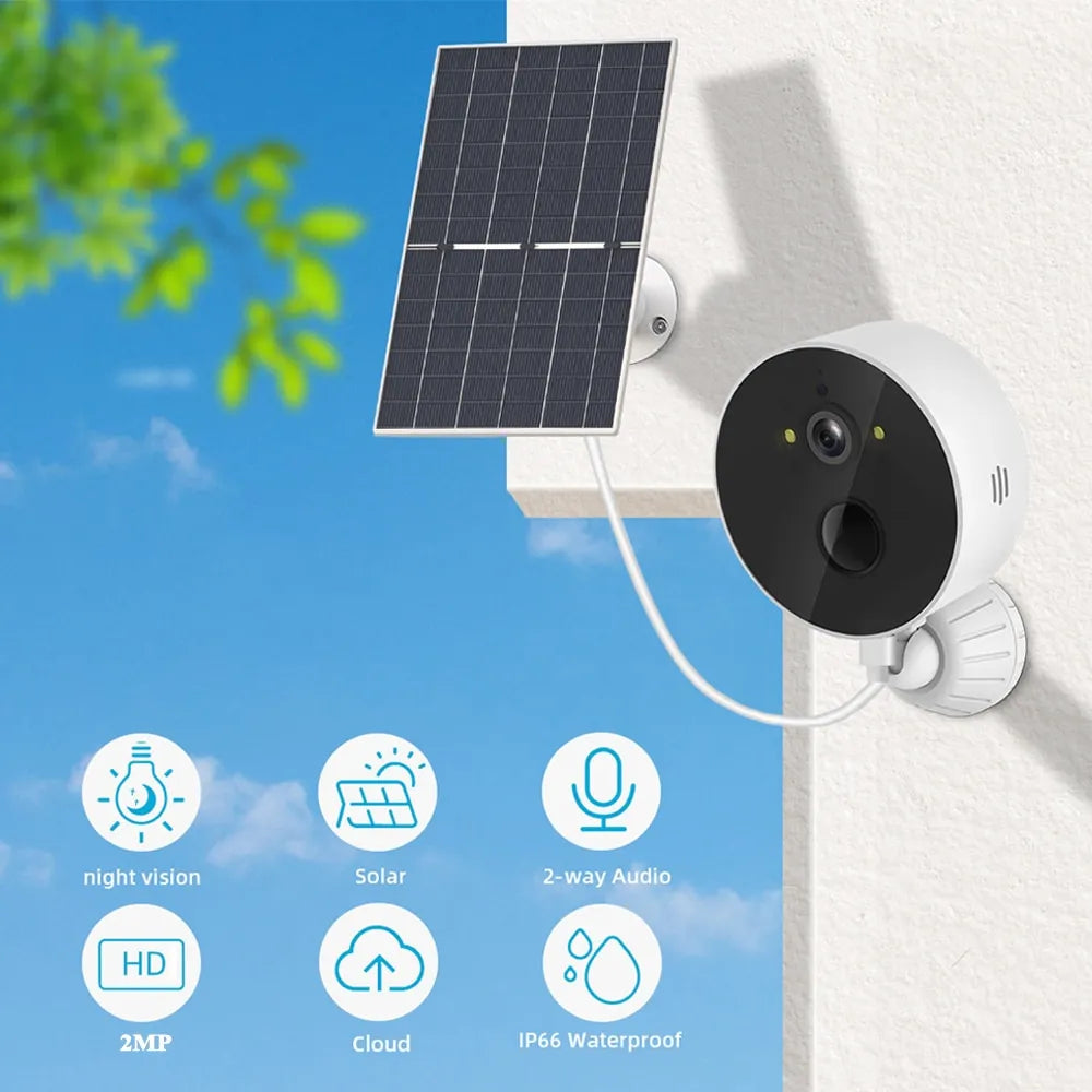 Wifi Solar Camera Outdoor 1080P - Supersell