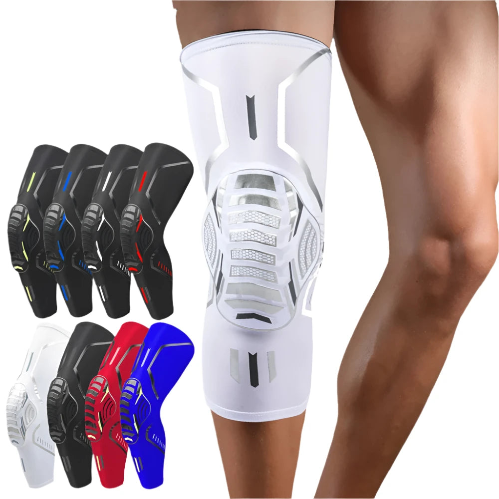 Knee Brace Compression Support Shockproof Knee Pads Sleeve for Running Arthritis Joint Pain Relief Men Women - Supersell 