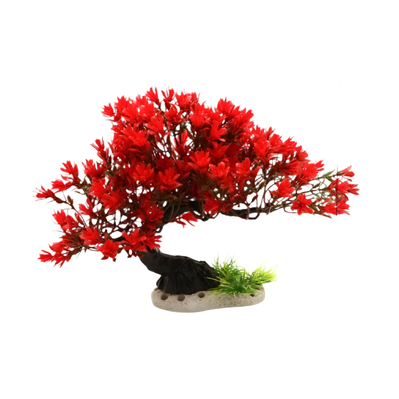 Aquarium Ornaments Simulation Plants Fish Tank Landscaping Decorations Plastic Water Plants Flowers Trees Rocks Accessories - Supersell 